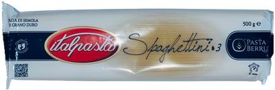 Макарони ITALPASTA твердих сортів Спагеттіні Італія 500г